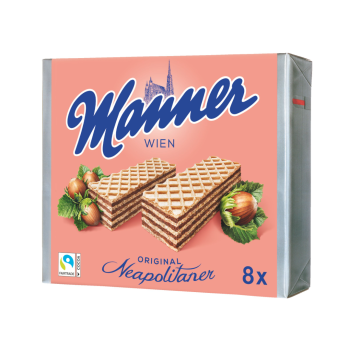 Preview: Manner Schnitten Original Neapolitaner, 8 Packungen, 600 Gramm Packung